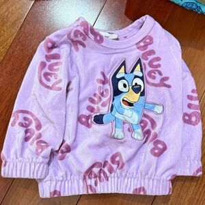 Bluey Kids Sweatshirt - Purple